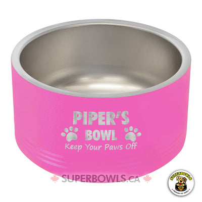 Keep Your Paws Off Personalized Small Bowl