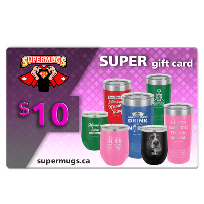 Supermugs SUPER Gift Card