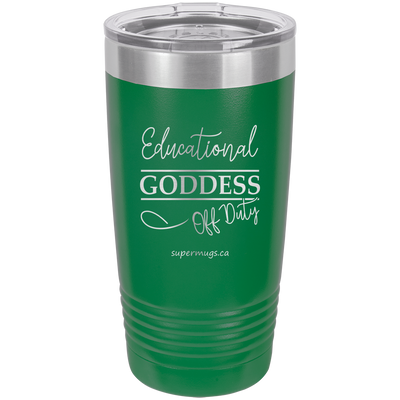 Educational Goddess Off Duty graphic - Tumbler