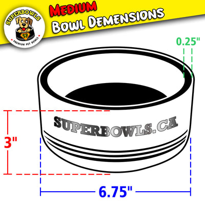 Cute But Psycho Personalized Medium Bowl