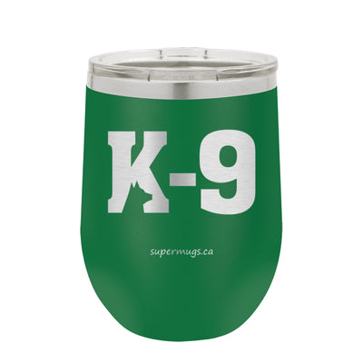 K9 Word Graphic - Wine glass