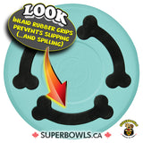 Dog Bone Graphic Personalized Small Bowl
