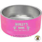 Keep Your Paws Off Personalized Large Bowl