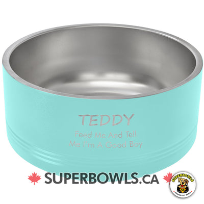 Feed Me And Tell Me I'm A Good Boy Personalized Large Bowl