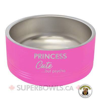 Cute But Psycho Personalized Medium Bowl