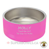Feed Me And Tell Me I'm Pretty Personalized Medium Bowl
