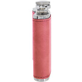 The Excelsior Premium Pink Leatherette Flask