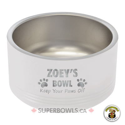 Keep Your Paws Off Personalized Small Bowl