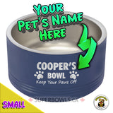 Keep Your Paws Off Personalized Small Bowl