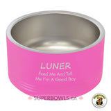 Feed Me And Tell Me I'm A Good Boy Personalized Small Bowl