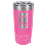 Best Dad Ever Ribbon Graphic Father's Day Tumbler
