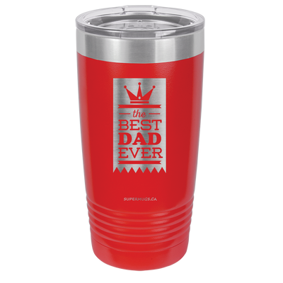Best Dad Ever Ribbon Graphic Father's Day Tumbler