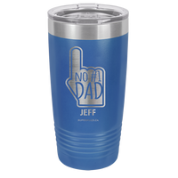 No. 1 Dad Foam Finger Graphic Father's Day Tumbler