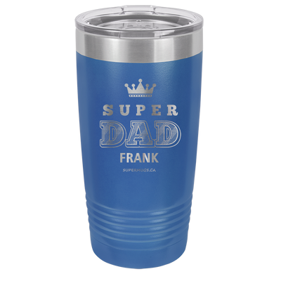 Super Dad Crown Graphic Father's Day Tumbler
